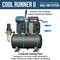 Master Airbrush Cool Runner II Dual Fan Air Storage Tank Compressor System Kit with a G44 Fine Detail Control 0.2mm Tip Airbrush, 24 Color Acrylic Paint Artist Set, Holders, Cleaning Pot, How-To Guide